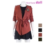 NewYork doll - Tie-Waist Jacket with Sash