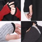 Peeps - Contrast-Trim Thumbholes Gloves