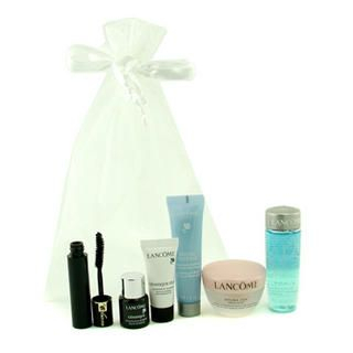Travel Set : Bi Facil + Cream + Gel Mask + Genifique Activator  + Eye Concentrate + Mascara