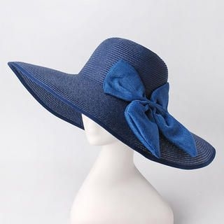 Bow-Accent Straw Sun Hat Bow-Accent Straw Sun Hat