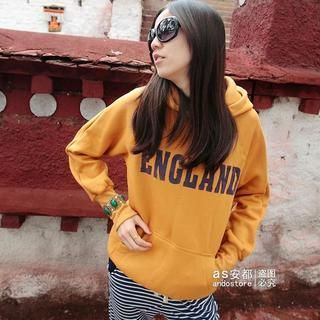 Long-Sleeve Hooded Print Pullover Long-Sleeve Hooded Print Pullover