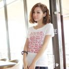 CatWorld - Short-Sleeve Printed T-Shirt
