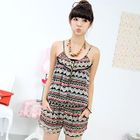 59 Seconds - Tribal Print Ruffle Playsuit