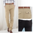 SEOBEAN - Slim-Fit Cotton Blend Pants