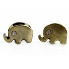MURATI - Rhinestone Elephant Studs