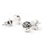 MBLife.com - Disco Ball earring (8mm) 14K/585 White Gold