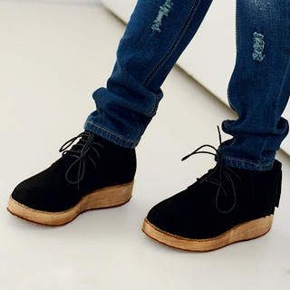 Fringed Desert Boots