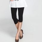 O.SA - Shirred Cropped Leggings
