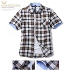 DANGOON - Check Short-Sleeve Shirt