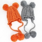 Marim - Pompom Accent Beanie