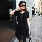 kenzi w - Elastic-Waist Tulle Skirt