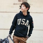Groove9 - 'USA' Hooded Pullover 