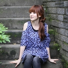 eFashion - Set: Cutaway-Sleeve Top + Tank Top