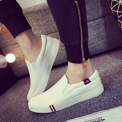Solejoy - Couple's Canvas Slip-Ons Solejoy - Couple's Canvas Slip-Ons