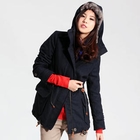 Ando Store - Faux-Fur-Trim Hooded Jacket