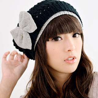 Bow-Accent Beanie Bow-Accent Beanie