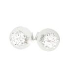 Keleo - 18K White Gold Earrings with Diamonds