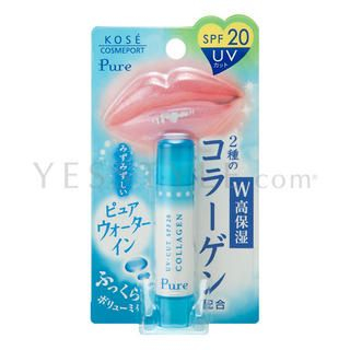 Pure UV-Cut Lip Balm (Collagen) SPF20