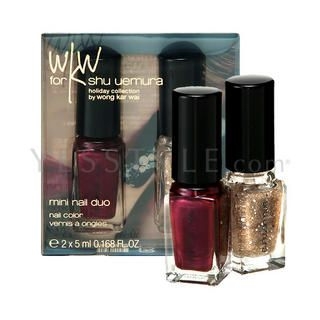 Mini Nail Duo (festive rouge)