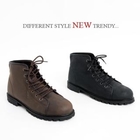 Groove9 - Faux-Leather Short Boots