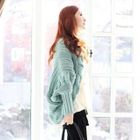 BBon-J - Open-Front Cable-Knit Cardigan