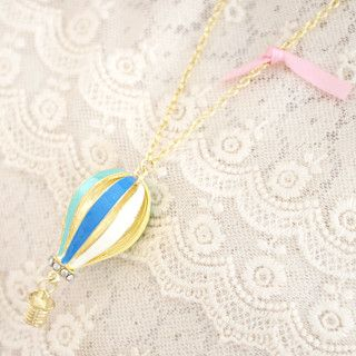 Balloon Necklace with Ribbon
