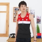 SEOBEAN - Color-Block Tank Top