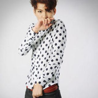 Dot Print Dress Shirt