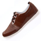 BSQT - Genuine Leather Panel Shoes