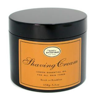 Shaving Cream - Lemon Essential Oil (For All Skin Types)