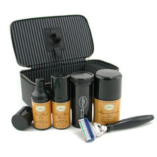 Travel Kit (Lemon): Razor+ Shaving Brush+ Pre-Shave Oil 30ml+ Shaving Cream 50ml+ A/S Balm 30ml+ Case Travel Kit (Lemon): Razor+ Shaving Brush+ Pre-Shave Oil 30ml+ Shaving Cream 50ml+ A/S Balm 30ml+ Case