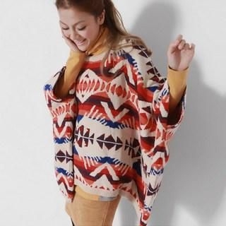 Oversized Printed Sweater Oversized Printed Sweater