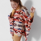 1313 - Oversized Printed Sweater