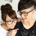 59 Seconds - Wayfarer Style Glasses (Non-Prescription Lens Included)