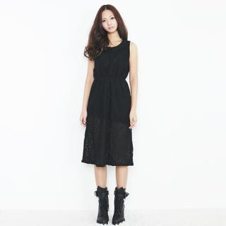 Lace Sleeveless Dress