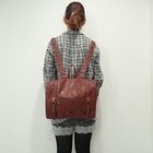 anello - Faux-Leather Belted Backpack