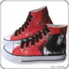 Maner - High-Top Printed Canvas Sneakers