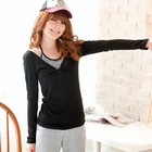 Tokyo Fashion - Inset Halter Top Bow-Front Top 