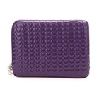 Let's Fly - Heart-Quilted Zip Laptop Case