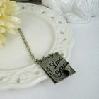 MyLittleThing - Silver Love Letter Necklace