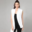 Almaz.C Lifestyle - Open-Front Long Vest