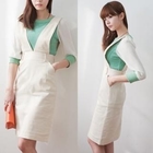 HAPPY CAT - Cotton Blend Jumper Dress