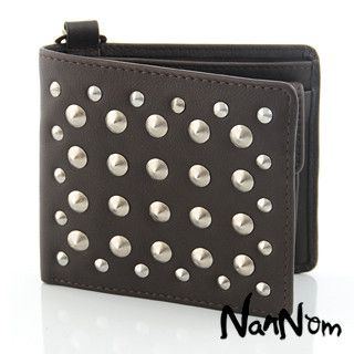 Studded Leather Wallet Studded Leather Wallet