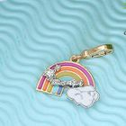 Miss Girl - Rainbow & Cloud Charm