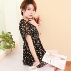ZOO - Layered Dotted Chiffon Tunic