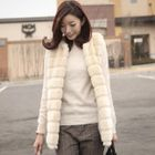 ode' - Faux-Fur Vest