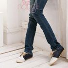 Nongli - Lace-Up Perforated Flats