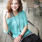 CatWorld - Set: Striped Halter Top + Knit Top