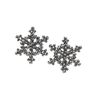 Crystal 'Snow Flake' Earrings