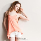 SPICY HOLIC - Asymmetric-Hem Tank Top
